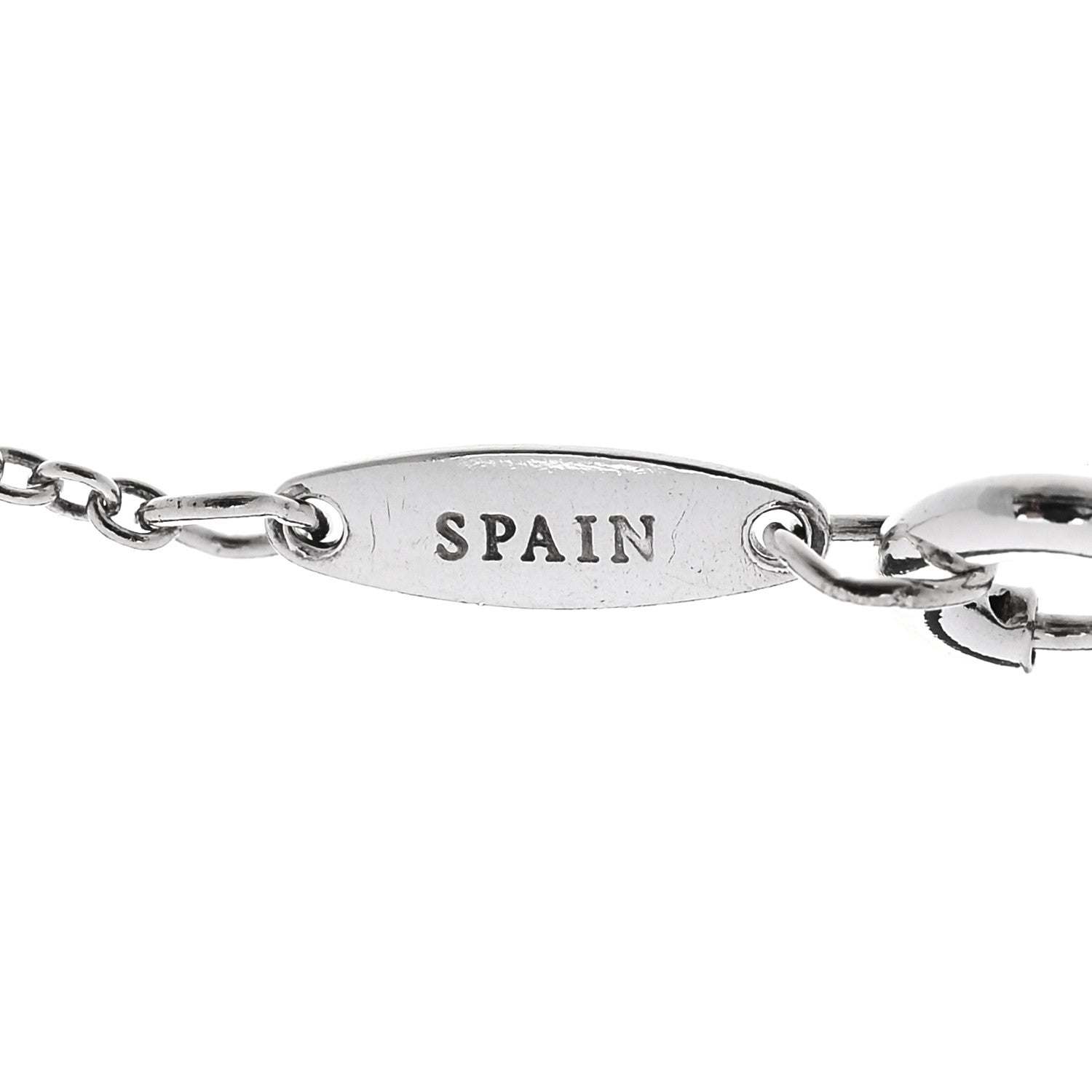 Tiffany Sterling Silver Diamond .05ct Elsa Peretti Diamonds by the Yard Bracelet 5 of 6