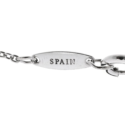 Tiffany Sterling Silver Diamond .05ct Elsa Peretti Diamonds by the Yard Bracelet 5 of 6