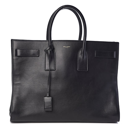 Saint Laurent Calfskin Large Sac De Jour Carryall Black 1 of 9