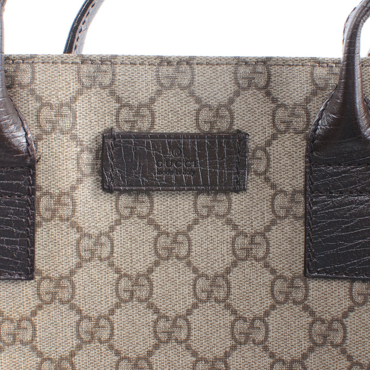 Monogram Small Tote Ebony