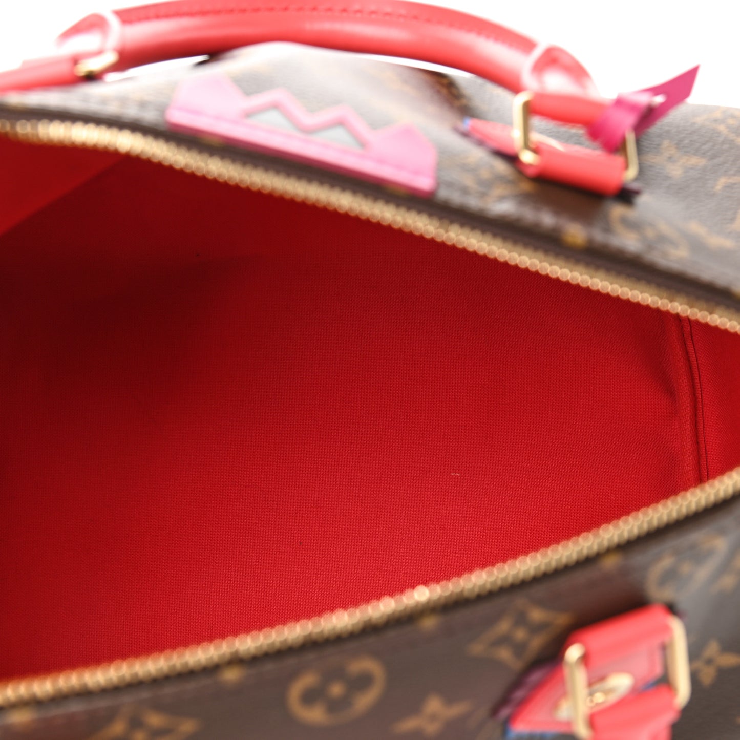 Monogram Totem Speedy 30 Flamingo