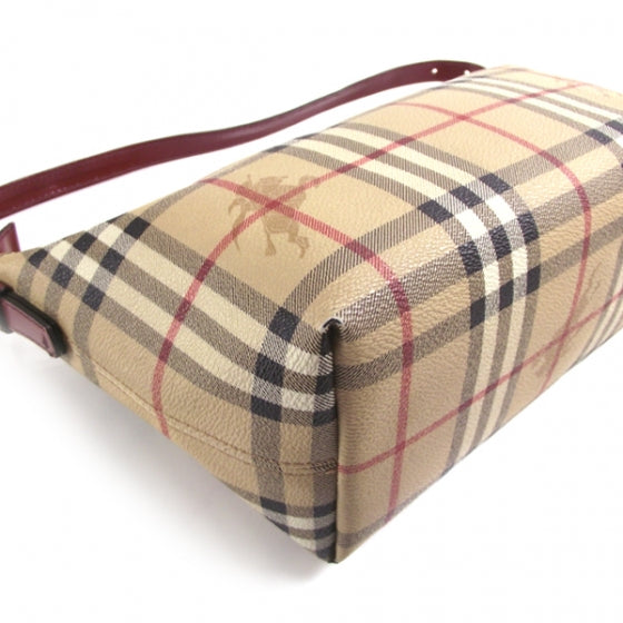 Burberry Haymarket Check Hobo 6 of 10