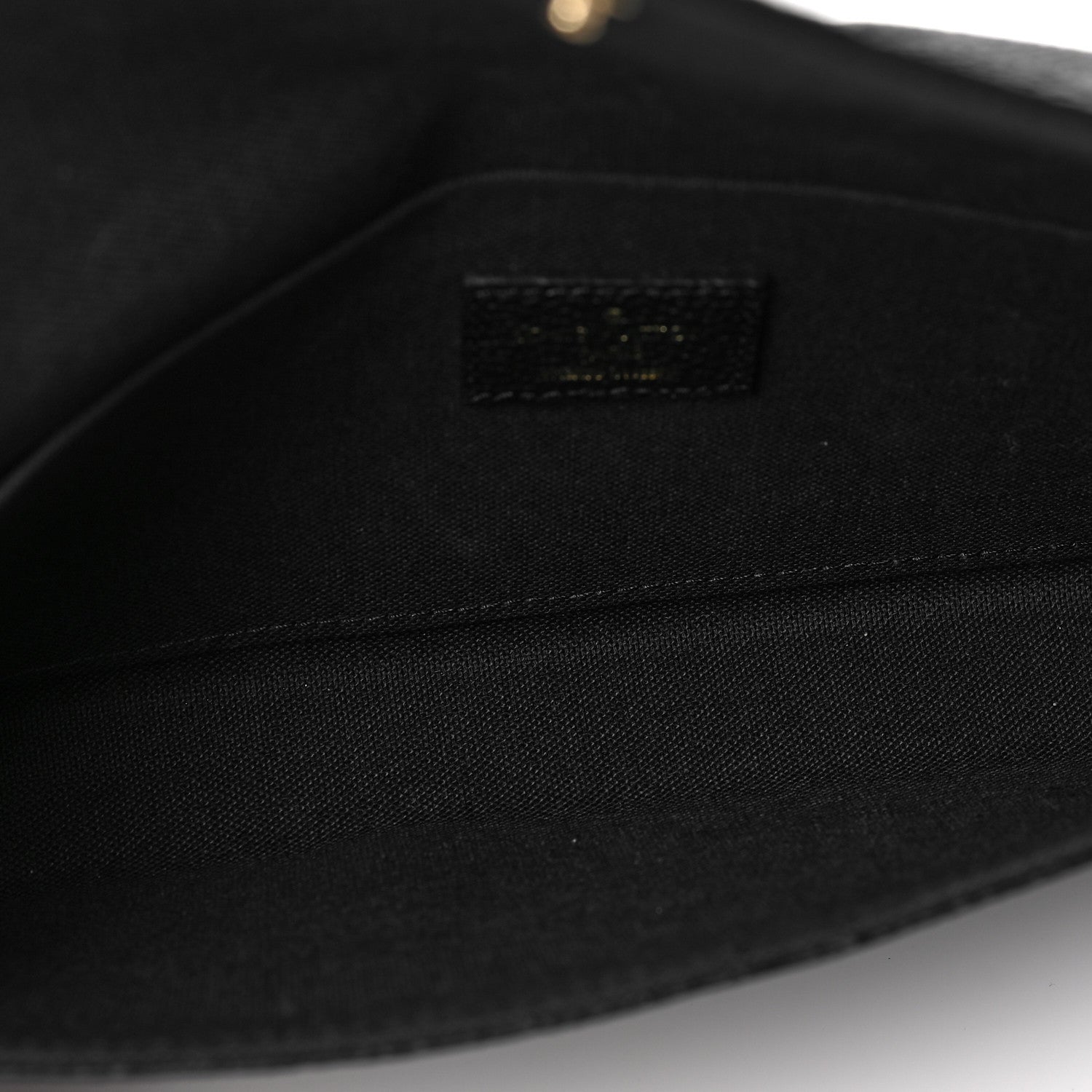 Louis Vuitton Empreinte Pochette Felicie Chain Wallet Black 4 of 6