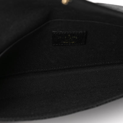 Louis Vuitton Empreinte Pochette Felicie Chain Wallet Black 4 of 6