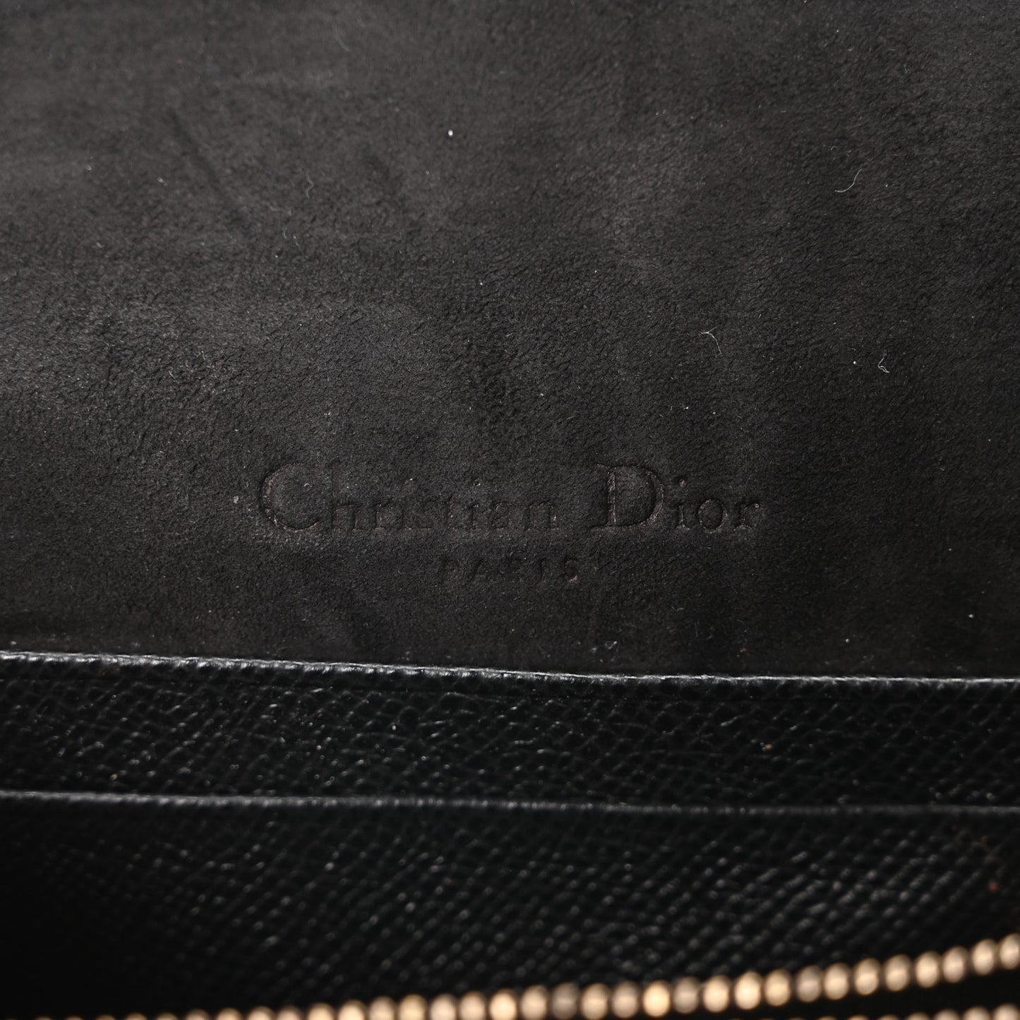 Grained Calfskin Saddle Belt Bag Black