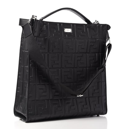 Fendi Nappa FF 1974 Embossed Peekaboo X-Lite Fit Black 3 of 9