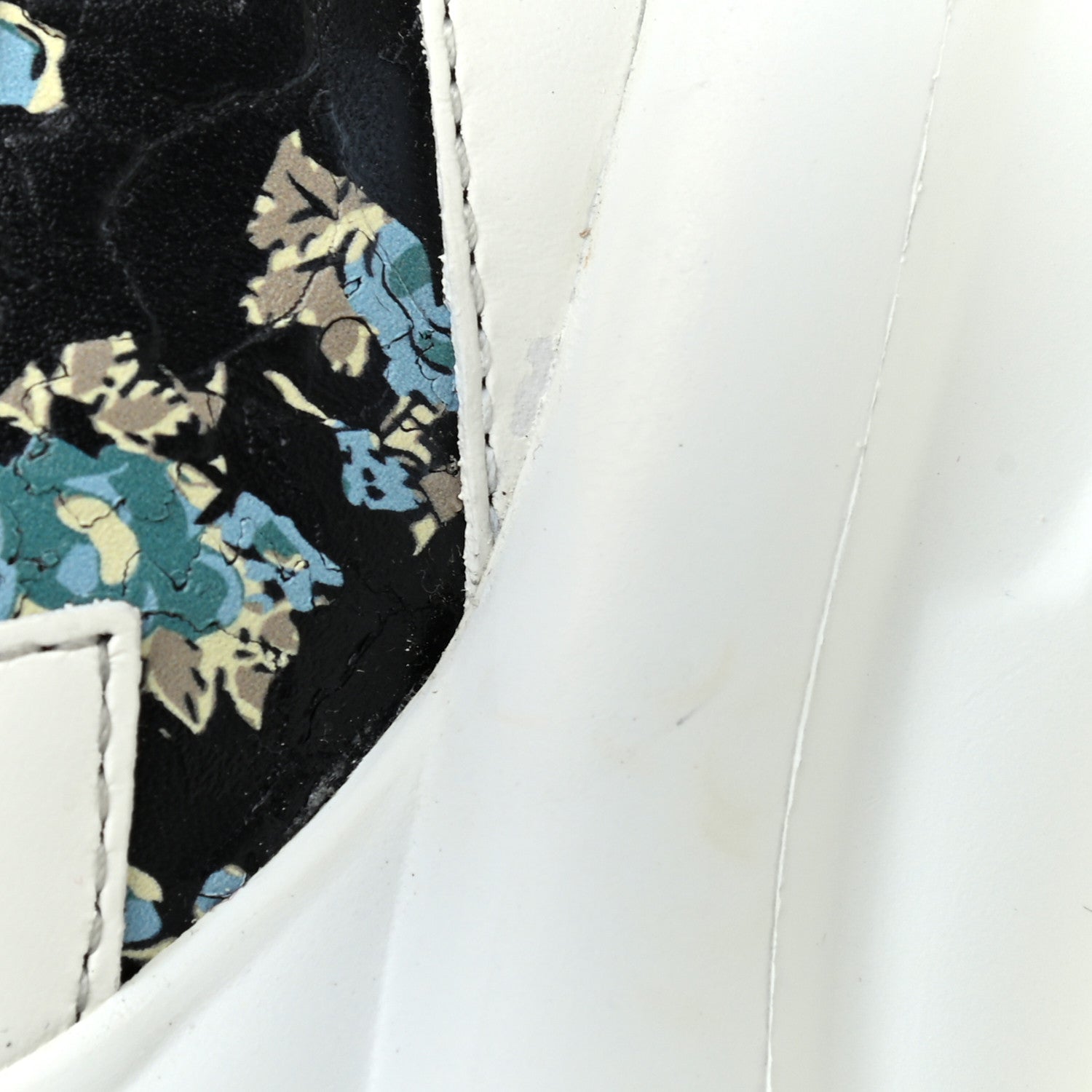 Louis Vuitton Flower Printed Calfskin Monogram LV Archlight Sneakers 39 Black Blue 9 of 10