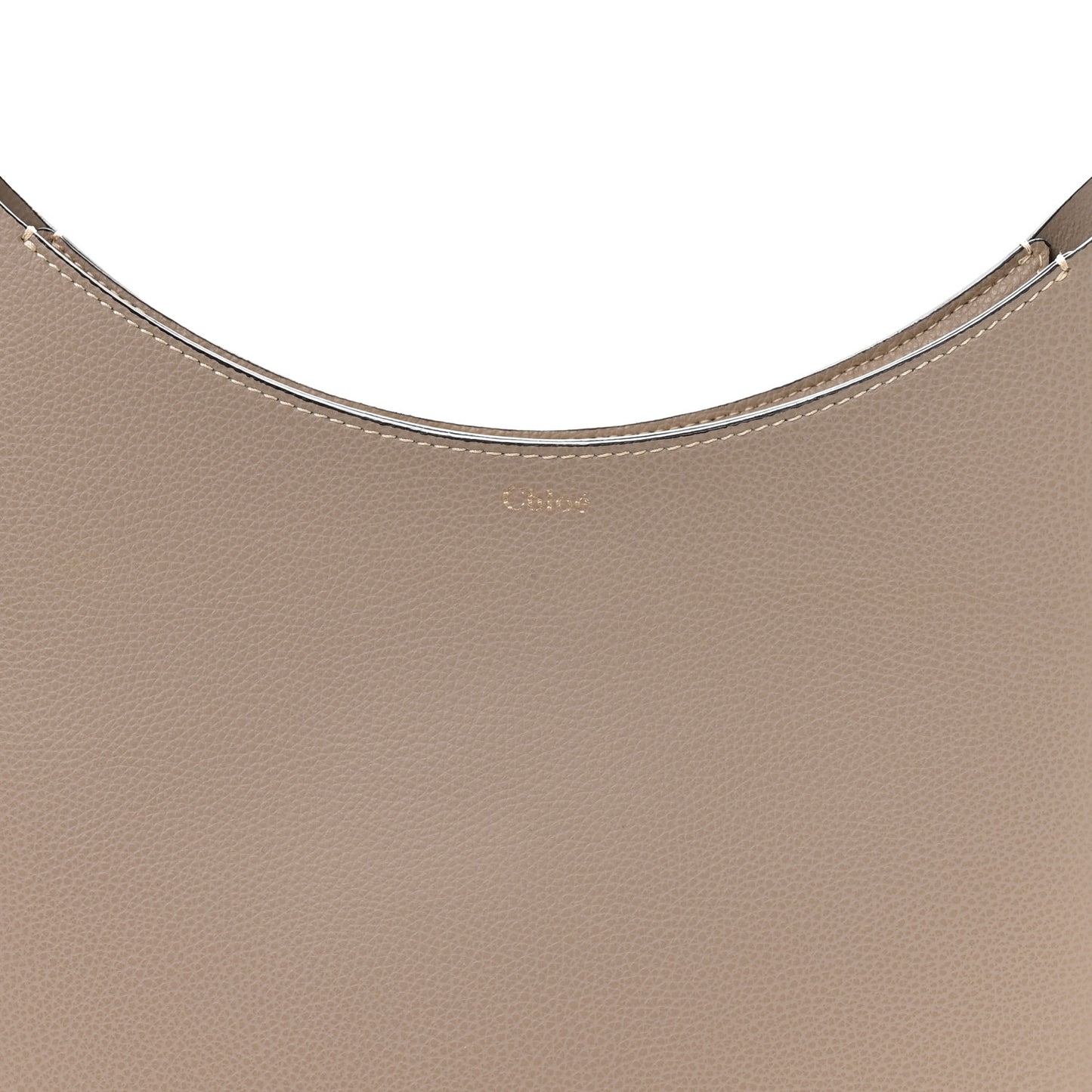 Small Grain Smooth Calfskin Medium Darryl Hobo Motty Grey