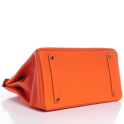Hermes Togo Birkin 35 Orange 19 of 25