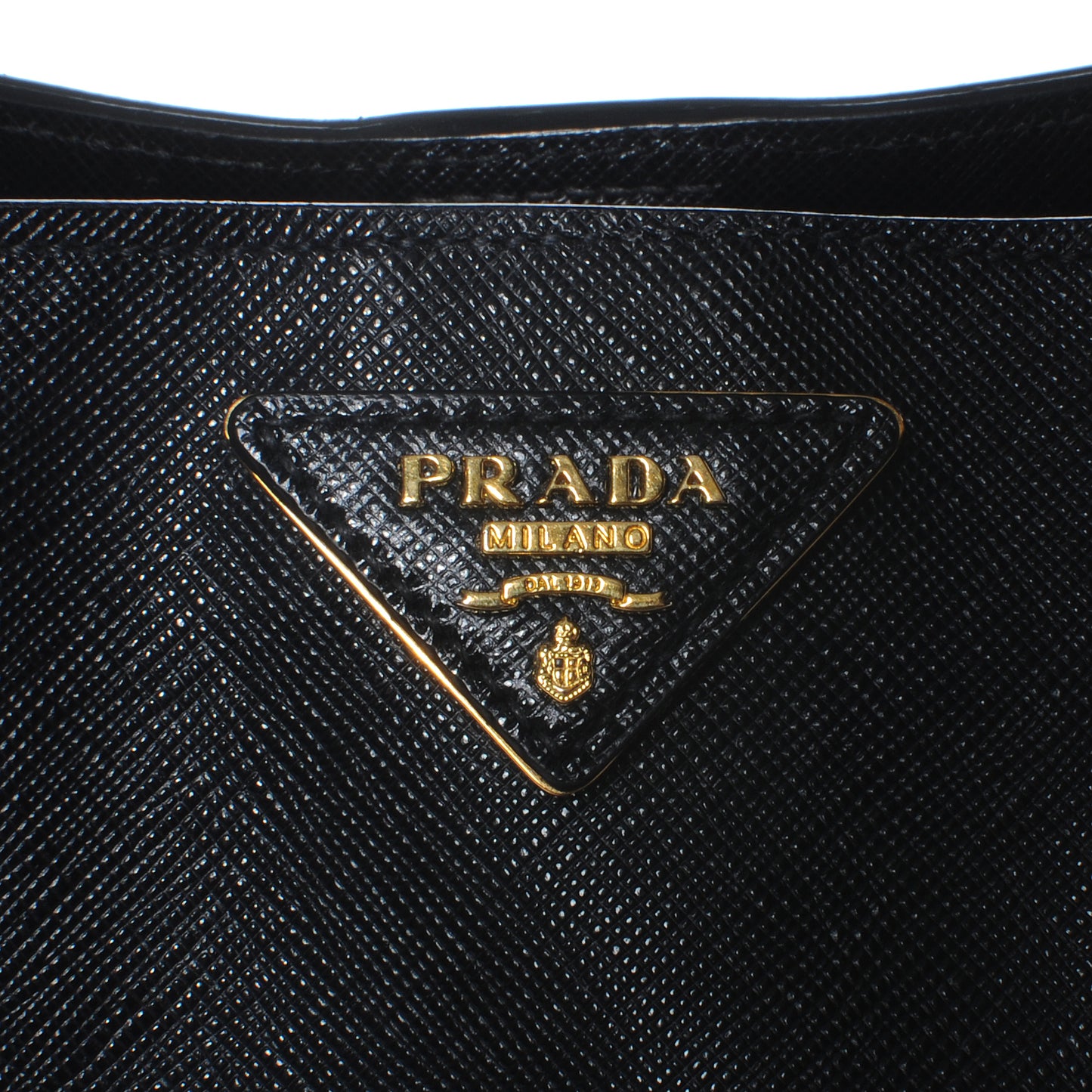 Saffiano Lux Small Tote Nero Black