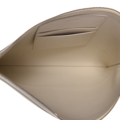 Celine Lambskin Bi-Color Solo Clutch Pouch White Magenta 5 of 8