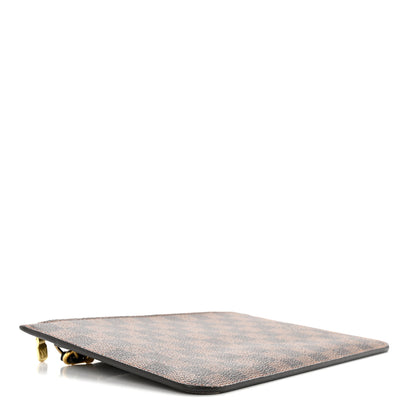 Louis Vuitton Damier Ebene Neverfull MM GM Pochette Rose Ballerine 4 of 8