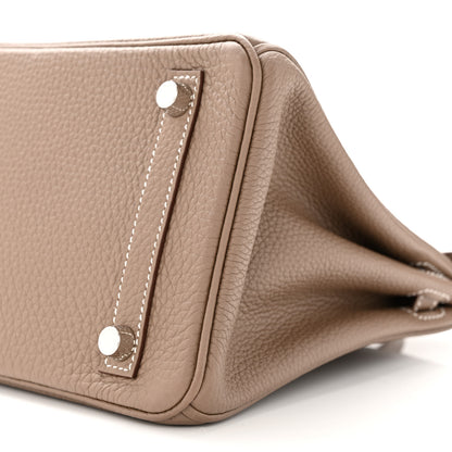 Hermes Togo Birkin 25 Etoupe 10 of 12