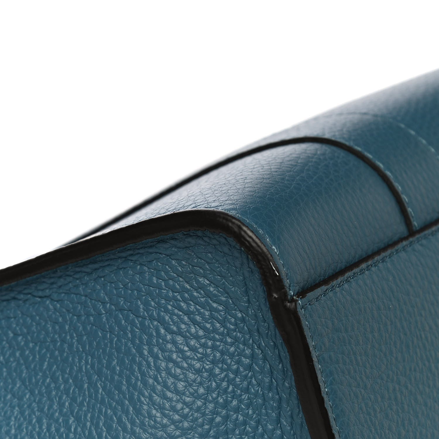 Mulberry Small Classic Grain Mini Zipped Bayswater Blue 13 of 14