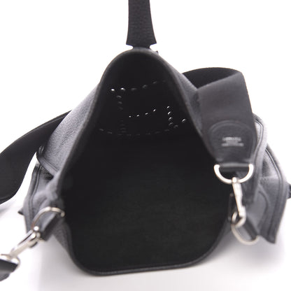 Hermes Taurillon Clemence Evelyne III GM Black 5 of 13