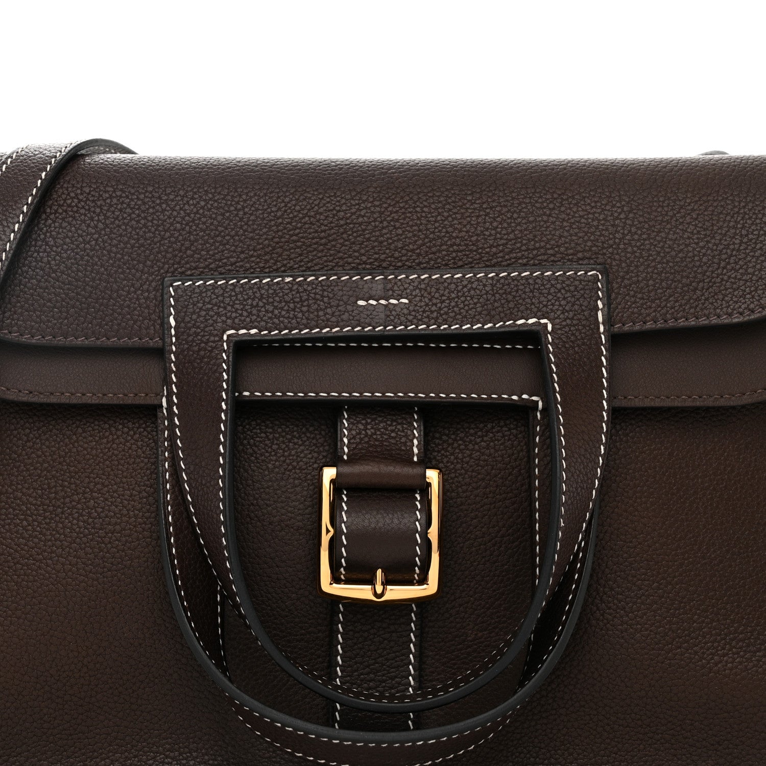 Hermes Barenia Faubourg Halzan 31 Ebene Cacao 8 of 10