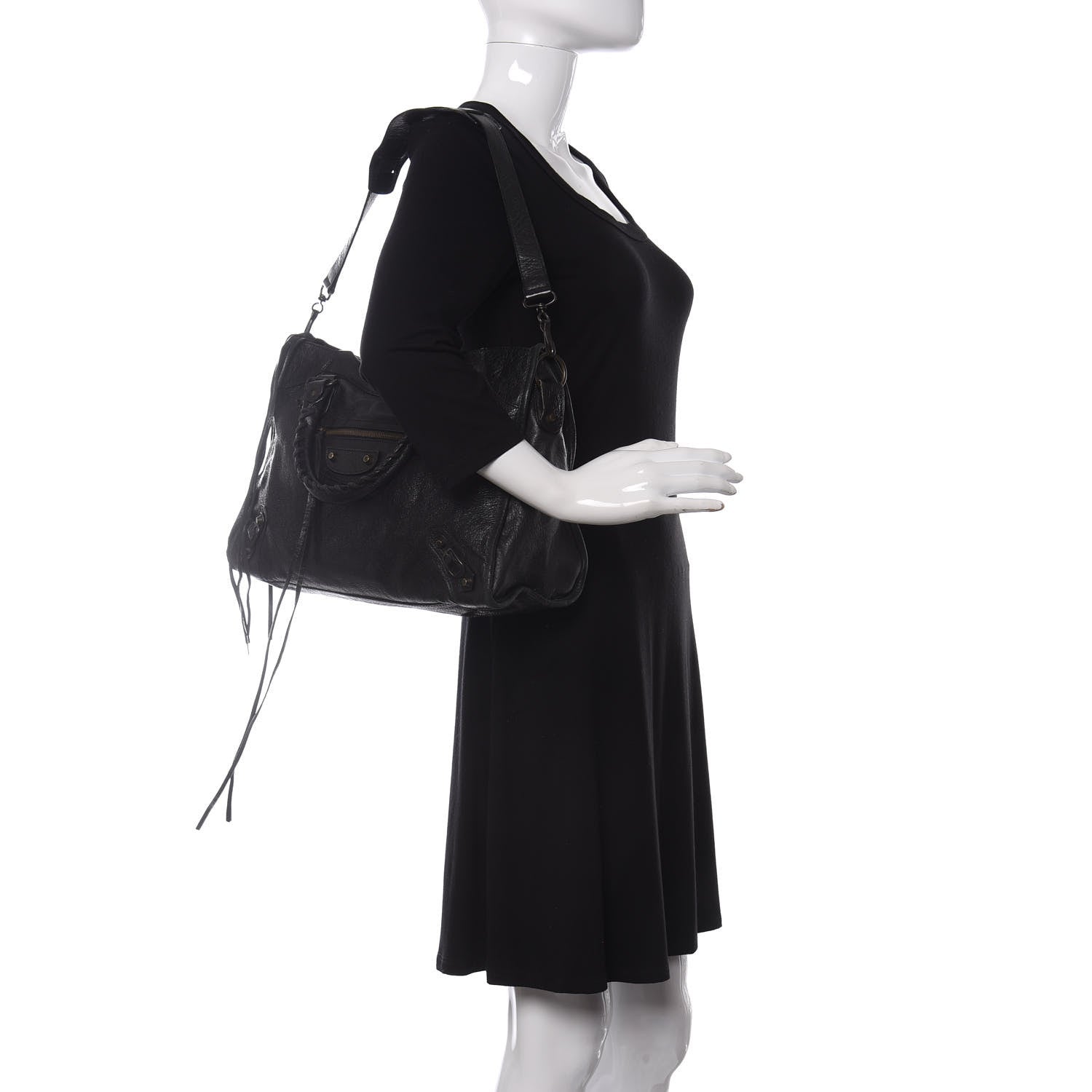 Balenciaga Agneau Classic Hardware City Black 2 of 8