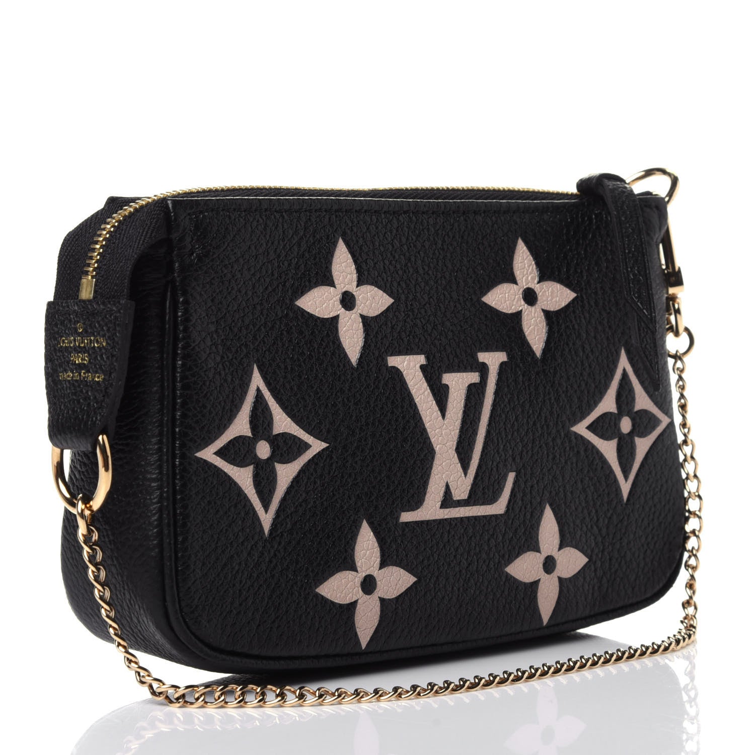 Louis Vuitton Empreinte Monogram Giant Mini Pochette Accessories Black 3 of 10