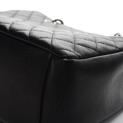 Chanel Caviar Quilted Grand Shopping Tote GST Black 10 of 12