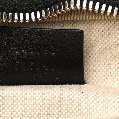 Gucci Calfskin GG Tennis Embossed Pocket Belt Bag Black 7 of 11