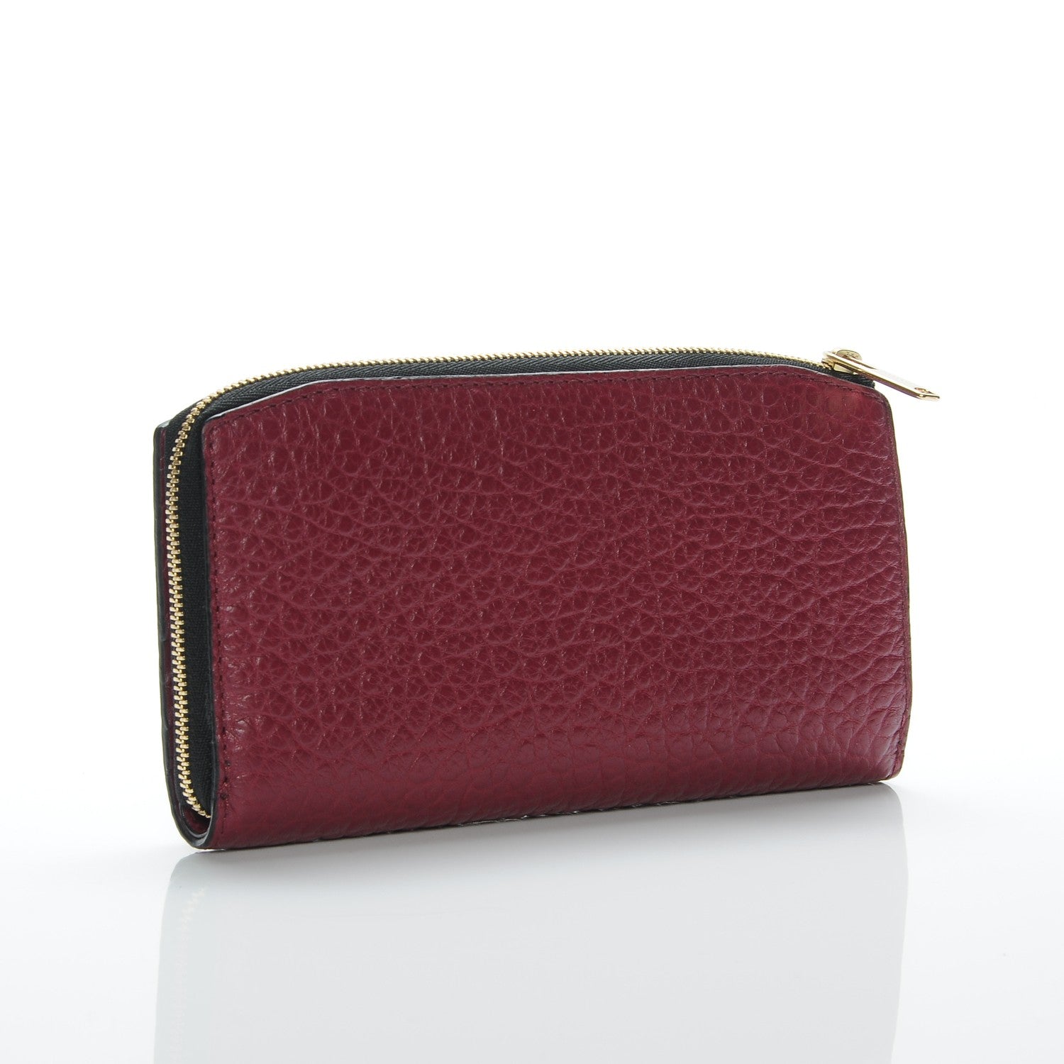 Burberry Heritage Grain Alvington Continental Wallet Damson Magenta 3 of 7