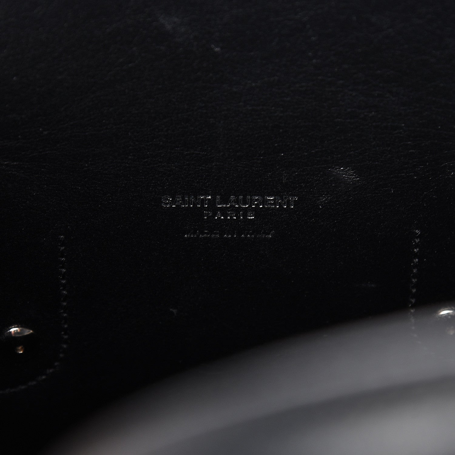 Saint Laurent Grained Calfskin Small Sac De Jour Black 6 of 11
