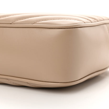 Saint Laurent Calfskin Matelasse Monogram Lou Camera Bag Dark Latte 10 of 13