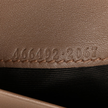 Gucci Calfskin Matelasse GG Marmont Card Case Wallet Porcelain Rose 6 of 9