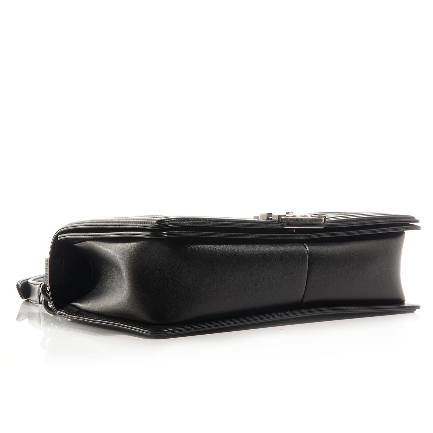 Chanel Lambskin Quilted Large Boy Flap Black 4 of 9
