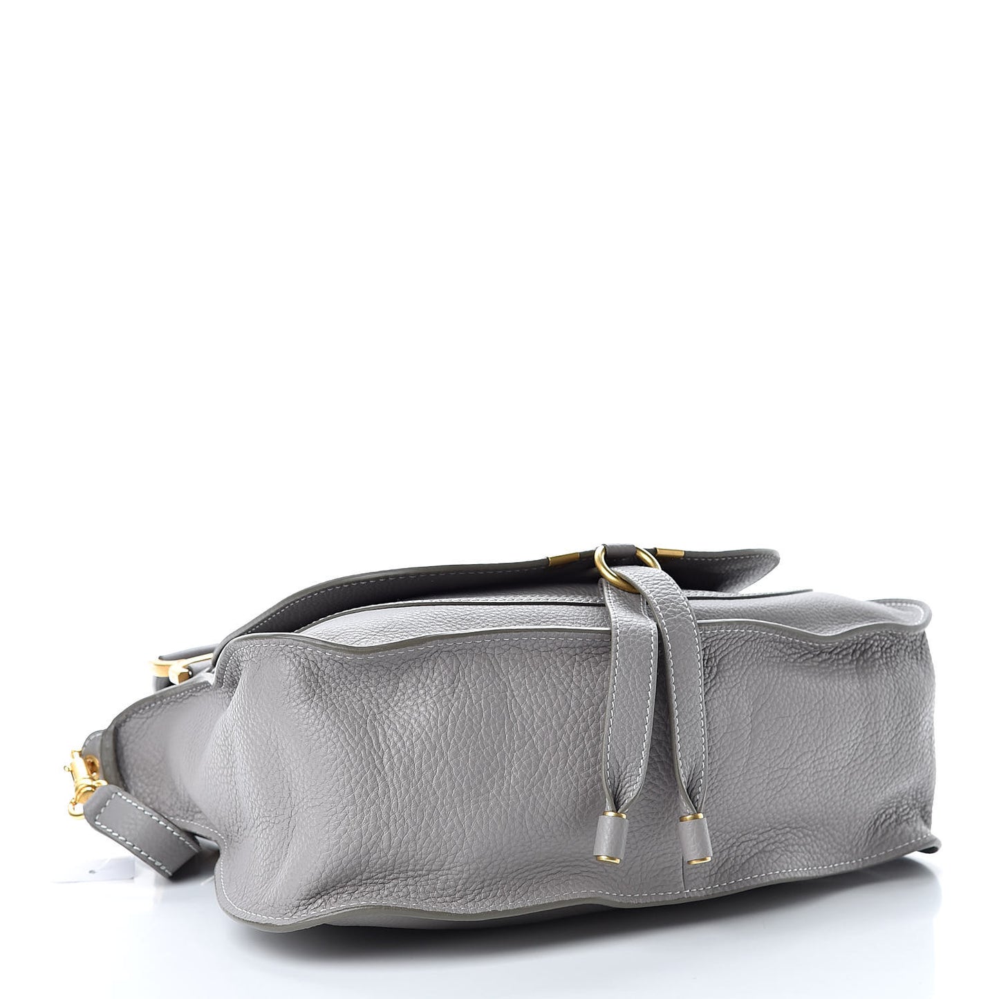 Calfskin Medium Marcie Satchel Cashmere Grey