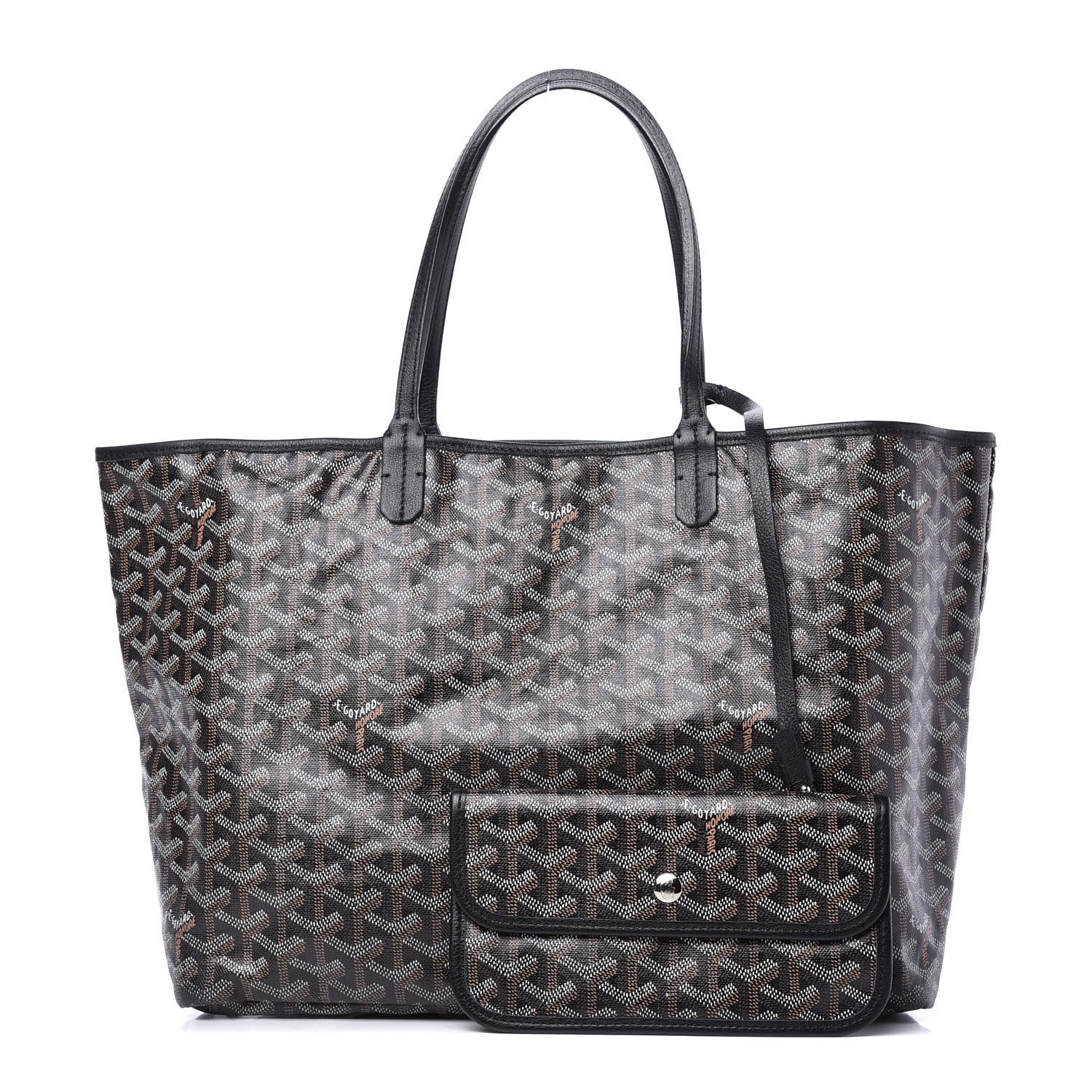 Goyard Goyardine Saint Louis PM Black 1 of 14