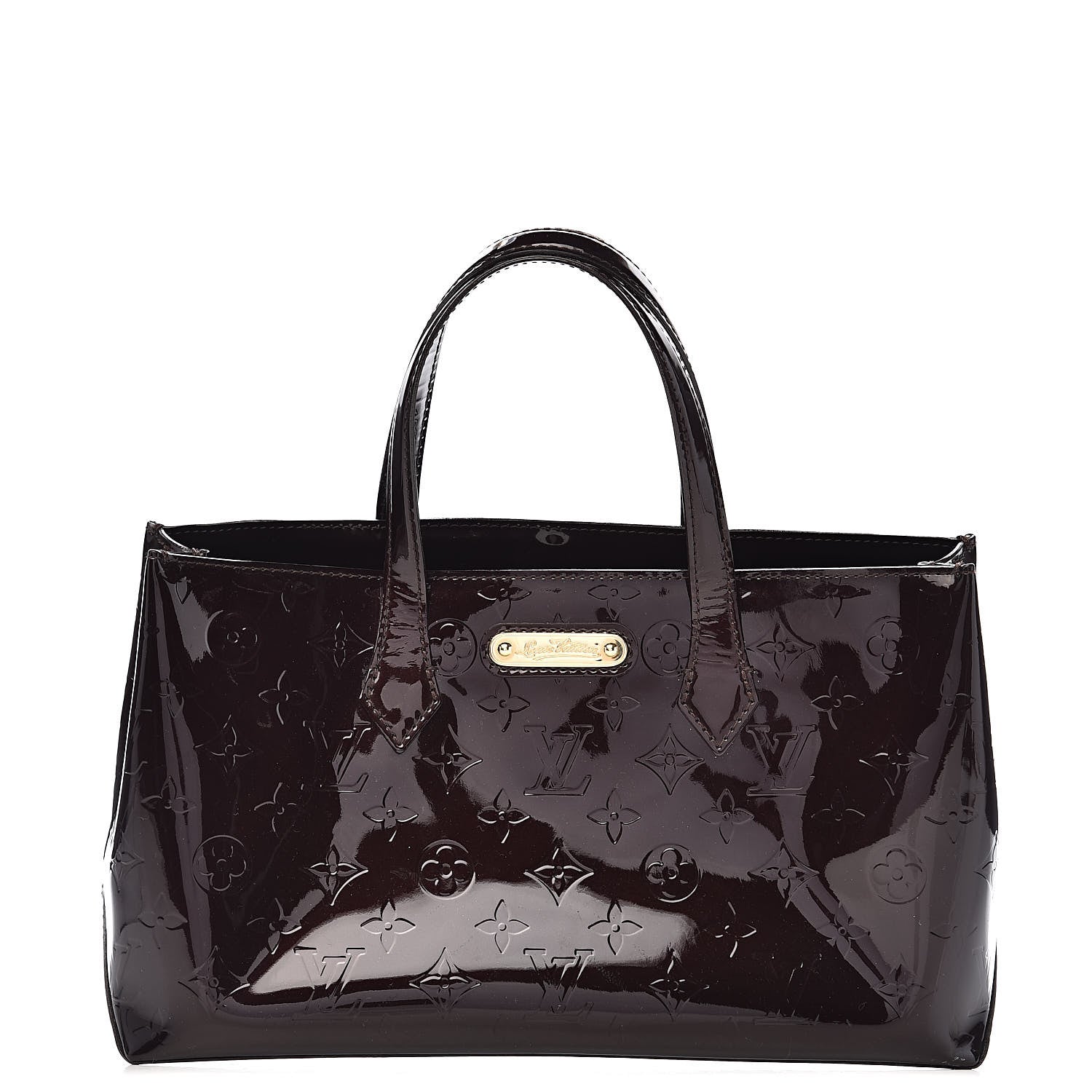 Louis Vuitton Vernis Wilshire PM Amarante 1 of 10