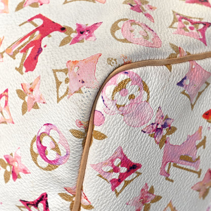Louis Vuitton Watercolor Aquarelle Speedy 30 White 12 of 15