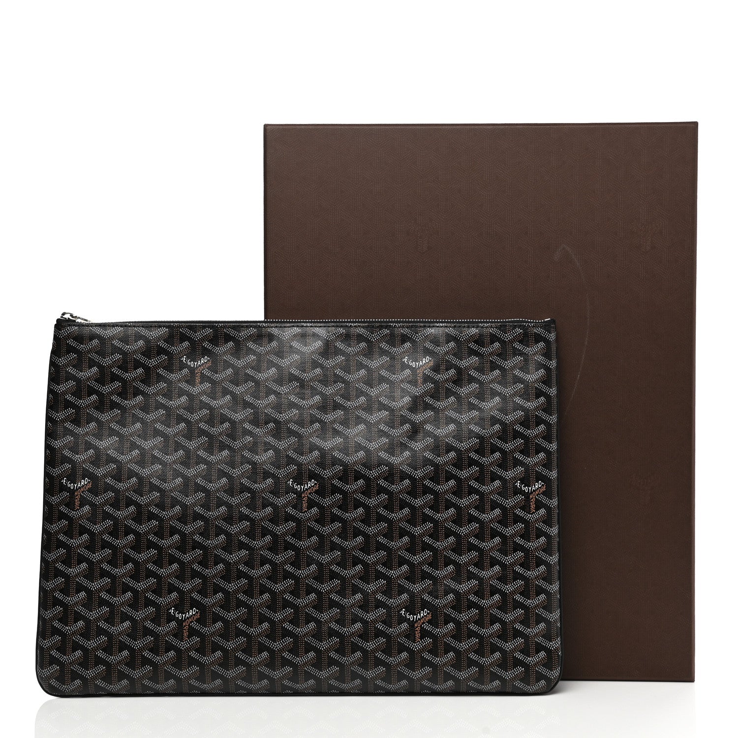 Goyard Goyardine Senat Pochette GM Black 8 of 8