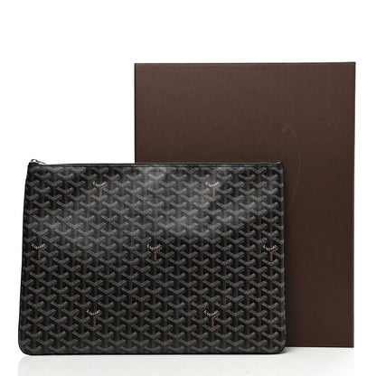 Goyard Goyardine Senat Pochette GM Black 8 of 8