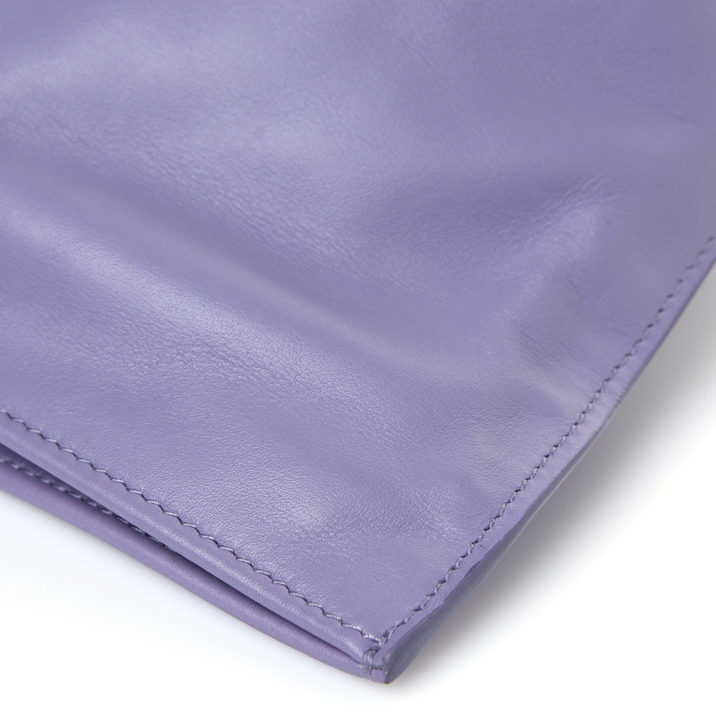 Calfskin Mini BV Twist Lavender