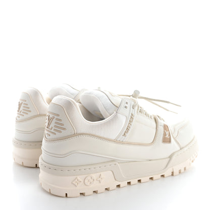 Louis Vuitton Calfskin Mens LV Trainer Maxi Sneakers 11 White 5 of 13