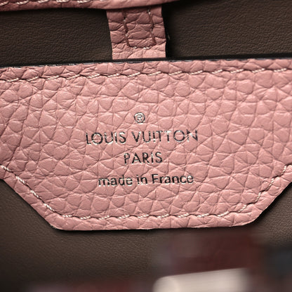 Louis Vuitton Taurillon Capucines PM Magnolia 6 of 12