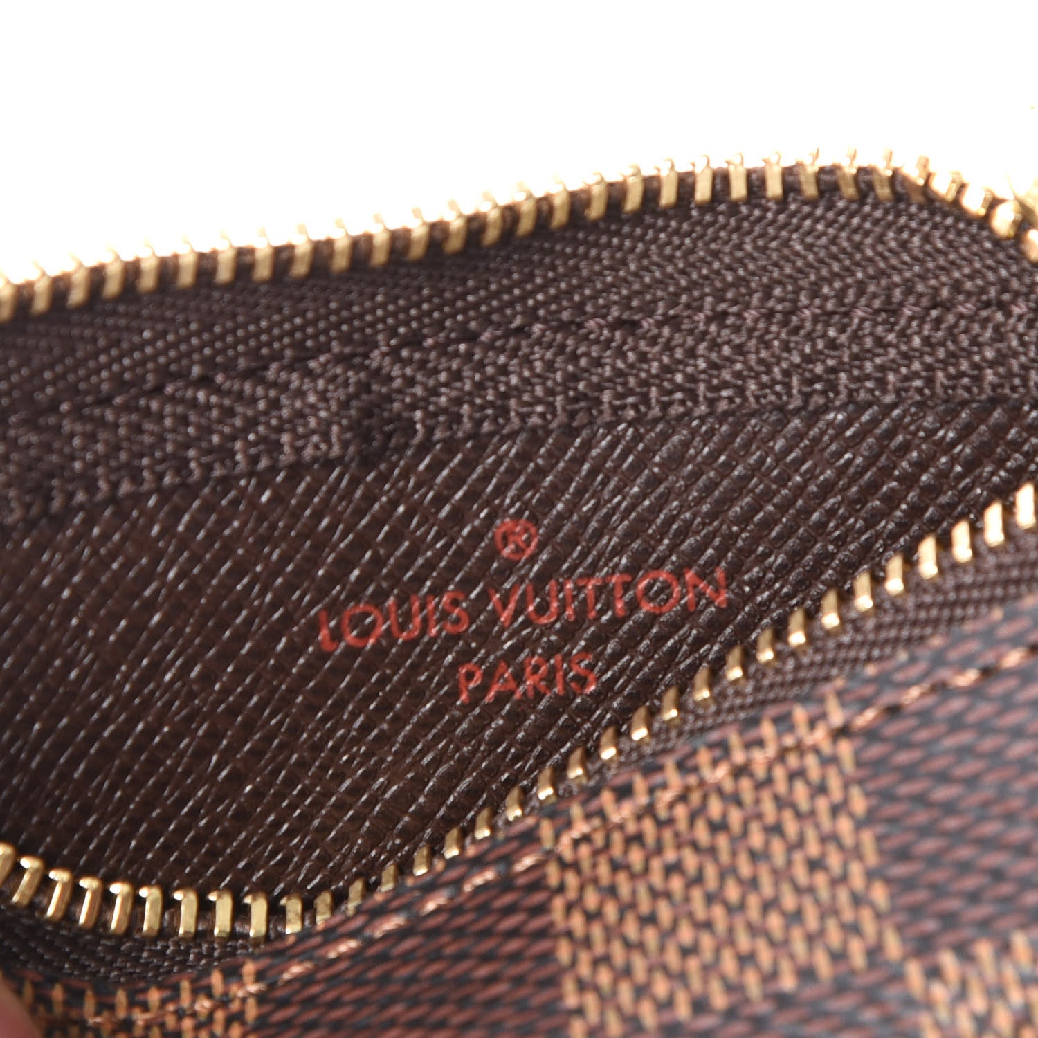 Louis Vuitton Damier Ebene Key Pouch 9 of 12