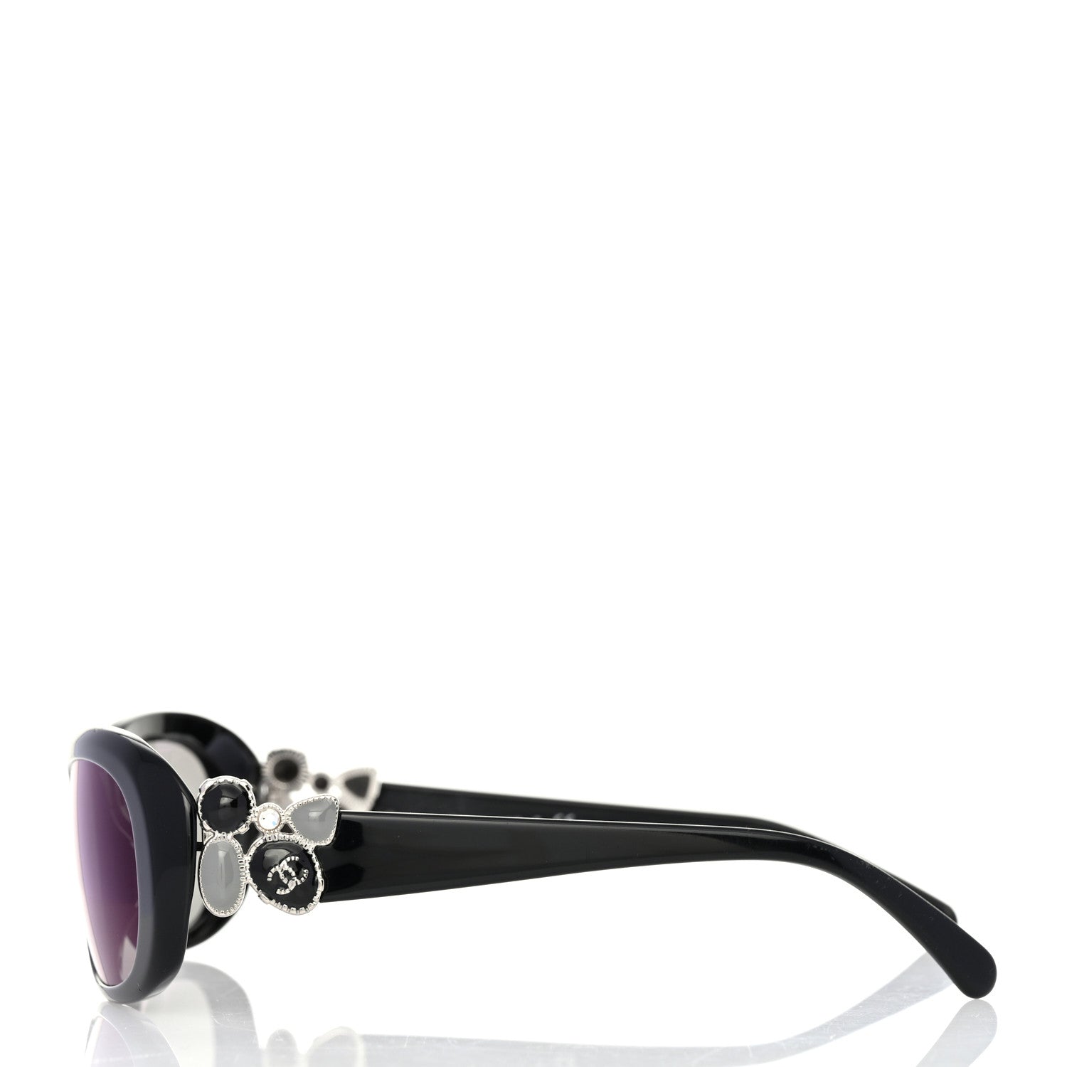 Chanel Gripiox CC Sunglasses 5181-B-A Black 3 of 7