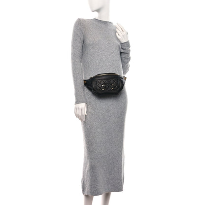 Chanel Caviar Quilted Filigree Waist Bag Black 2 of 9