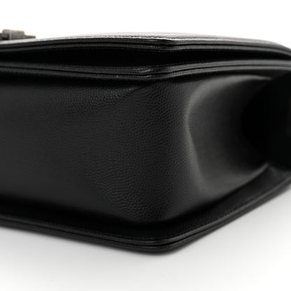 Chanel Caviar Quilted Medium Boy Flap Black 10 of 10