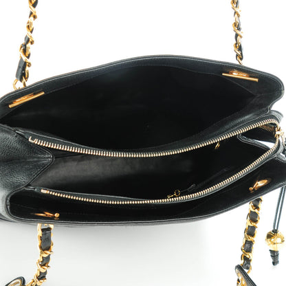 Chanel Caviar CC Shoulder Bag Black 5 of 8