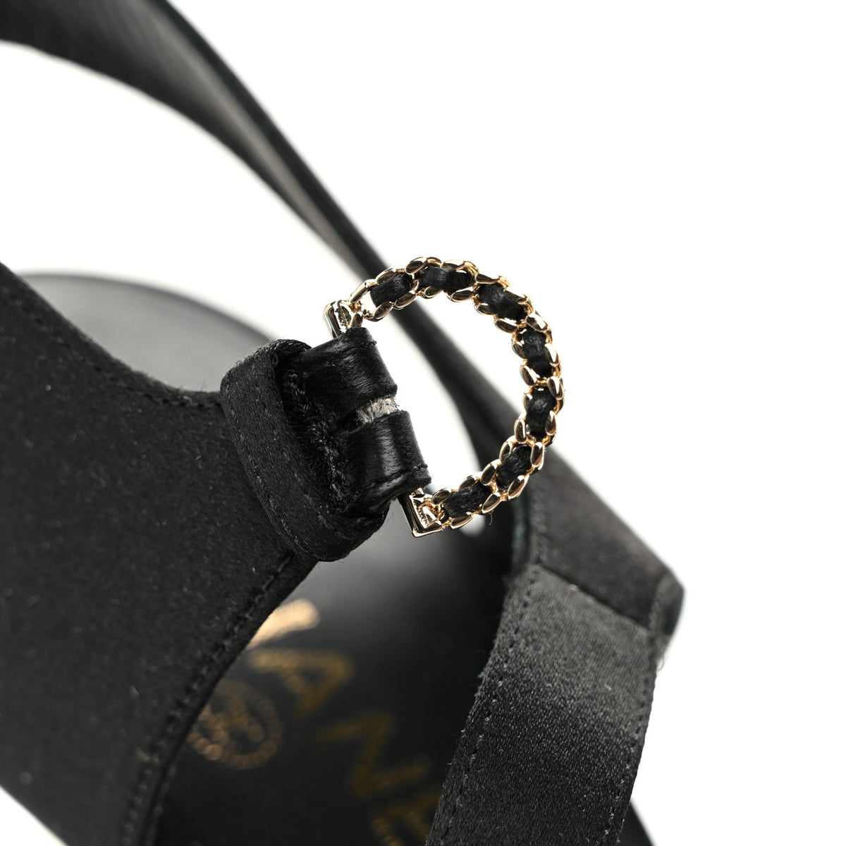 Kid Suede Pearl Sandals 42 Black