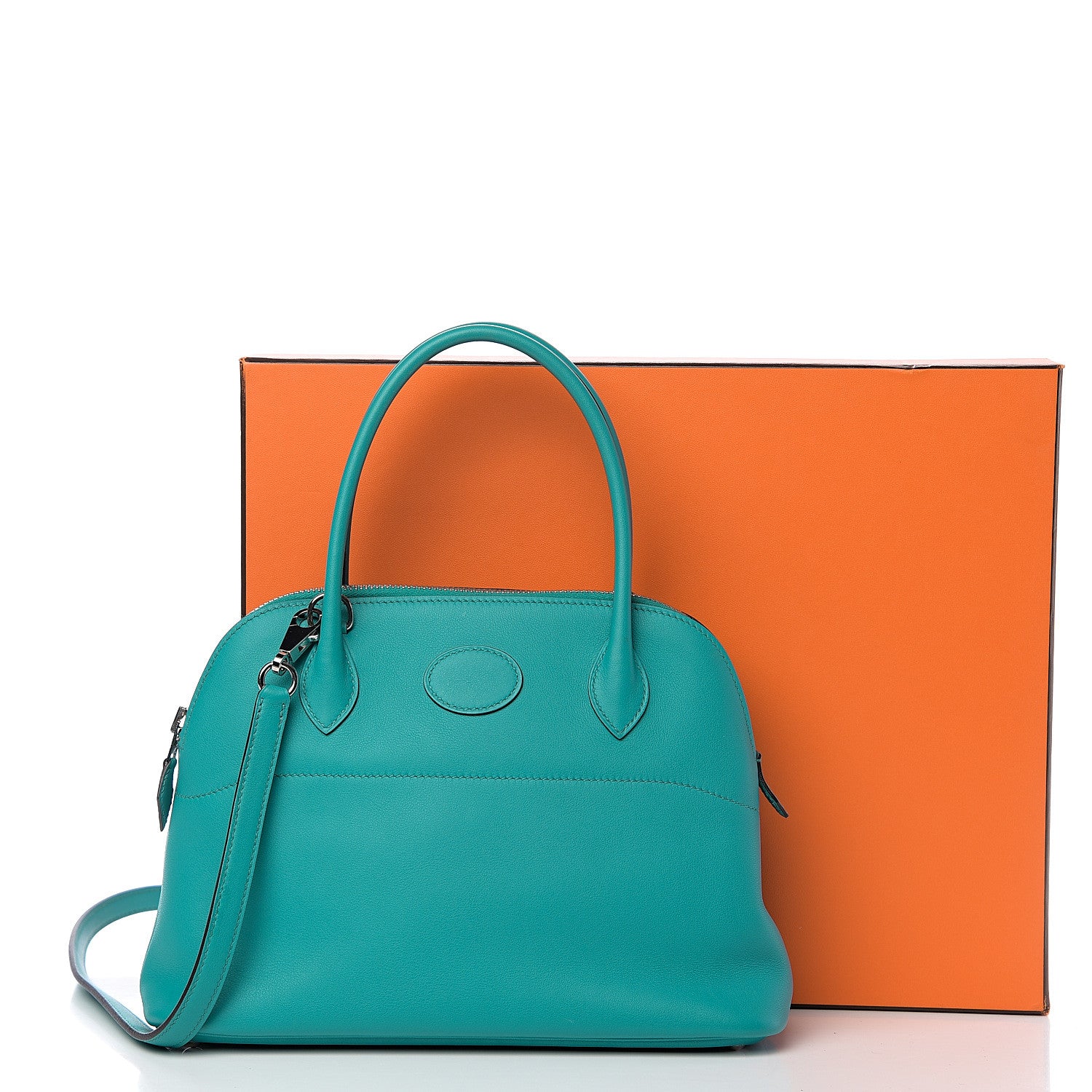 Hermes Swift Bolide 27 Bleu Paon 10 of 10