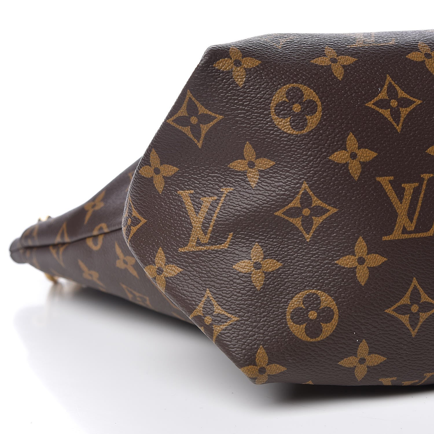 Louis Vuitton Monogram Flower Zipped Tote MM Black 9 of 10