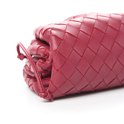 Bottega Veneta Nappa Intrecciato The Mini Pouch Amaranto 9 of 10