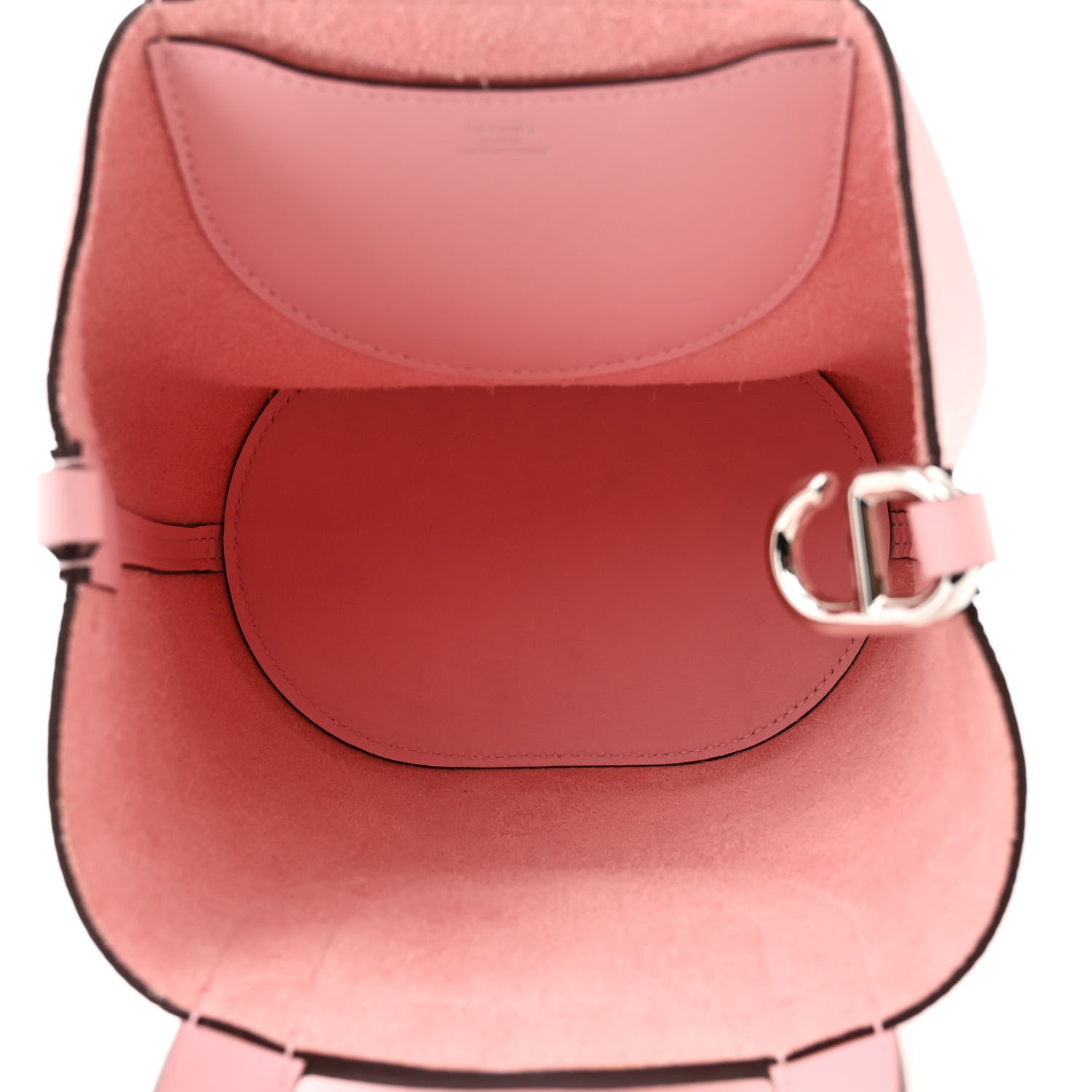 Hermes Taurillon Clemence Swift In-The-Loop 18 Bag Rose Sakura 5 of 11