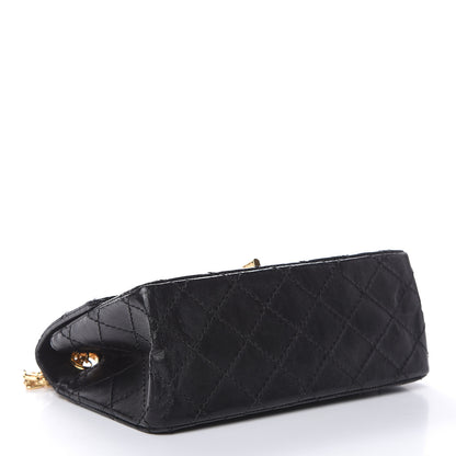 Chanel Aged Calfskin Quilted 2.55 Reissue Mini Flap Black 4 of 10