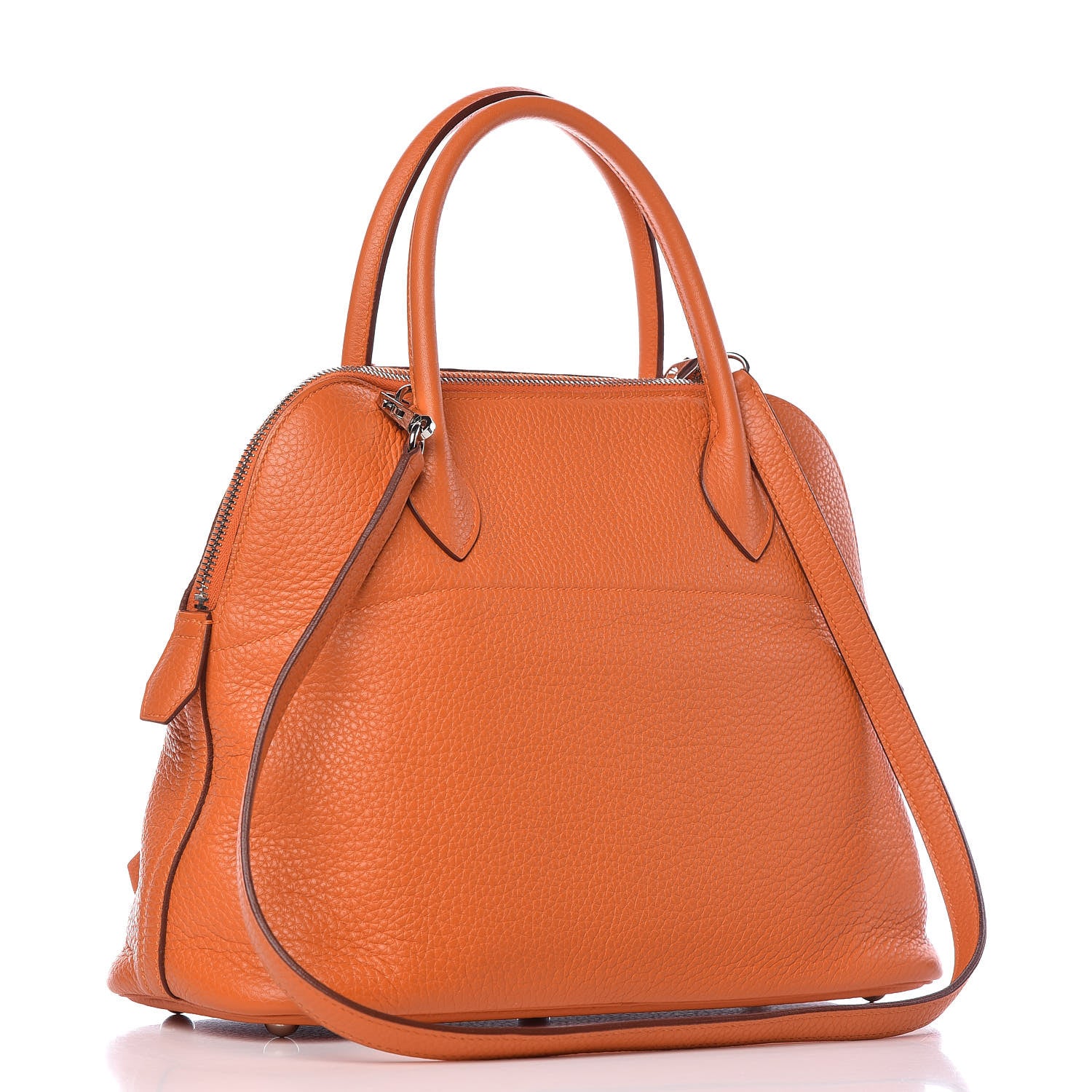 Hermes Taurillon Clemence Bolide 31 Orange 3 of 10